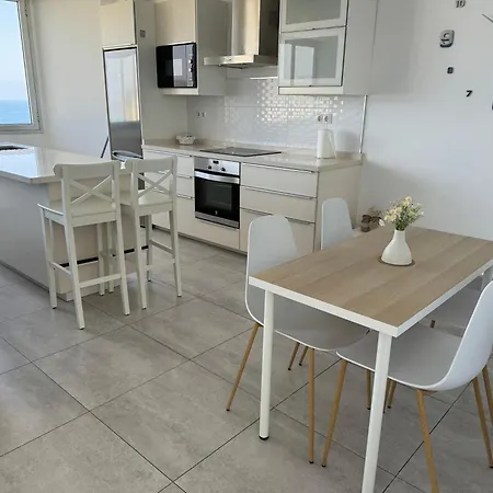 Vistas Mar Playa Canteras Primera Linea Wifi Appartamento