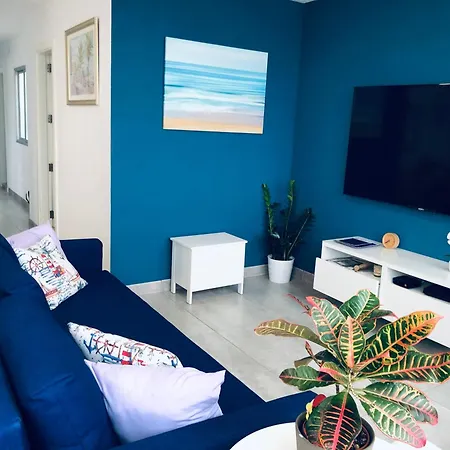 Vistas Mar Playa Canteras Primera Linea Wifi Apartamento Las Palmas de Gran Canárias