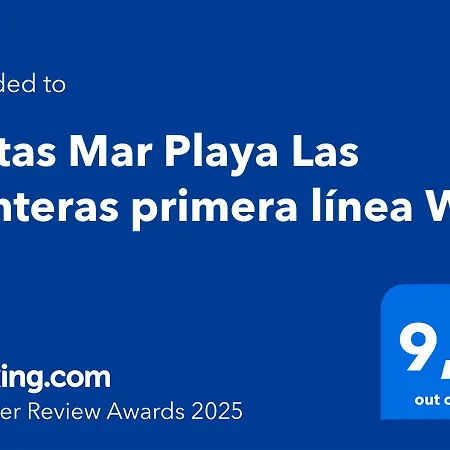 Vistas Mar Playa Canteras Primera Linea Wifi * Las Palmas de Gran Canárias