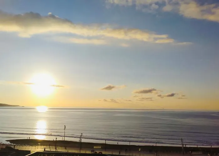 Daire Vistas Mar Playa Canteras Primera Linea Wifi