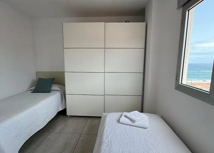 Vistas Mar Playa Canteras Primera Linea Wifi Daire *